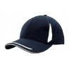 Cap - mod. 4098:Navy, Cotton, White